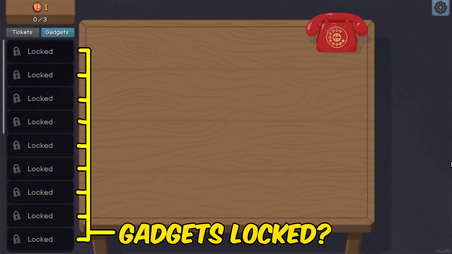 Unlock All Gadgets